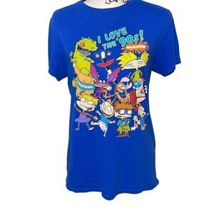 Nickelodeon 90s‎ cartoons t-shirt, Size Small